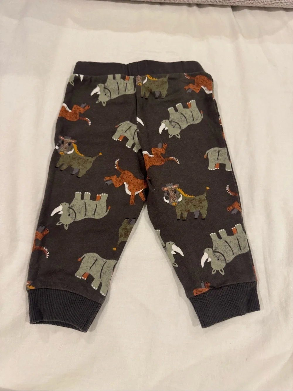Carter's Rust Safari Animal Graphic matching Bodysuit and pants